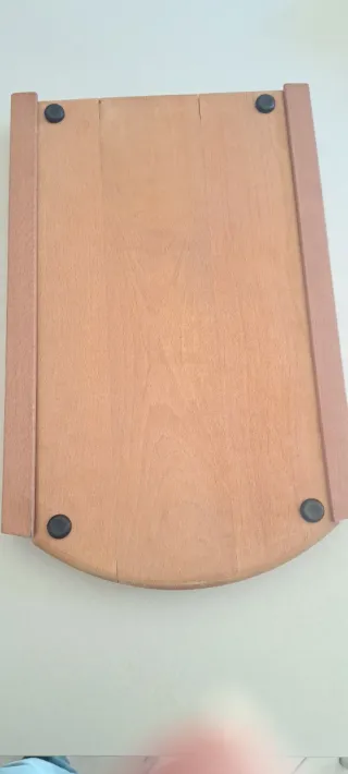 Doppio tagliere scorrevole in faggio