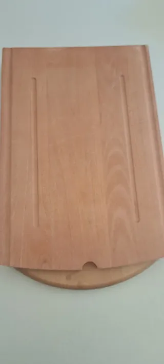 Doppio tagliere scorrevole in faggio