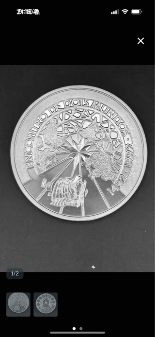 500 Cruzeiros Brasil 1991