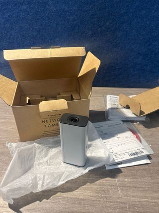 Cámara mini IP tipo caja Canon VBS900F Full HD