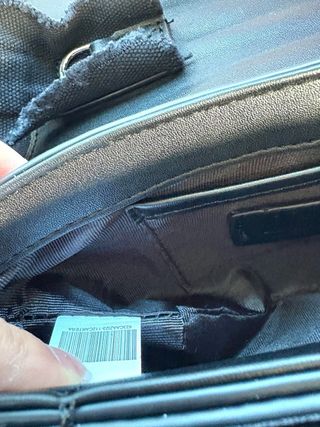 Bolso Diesel Negro con Logo Brillante