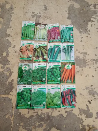 Set semi di verdure miste 16 bustine