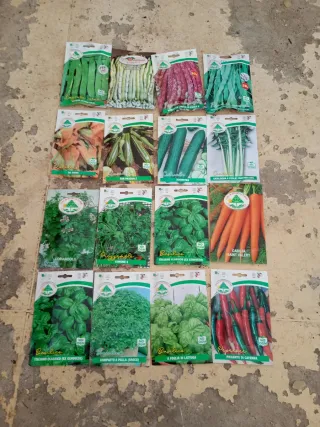 Set semi di verdure miste 16 bustine