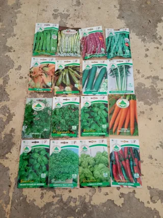 Set semi di verdure miste 16 bustine