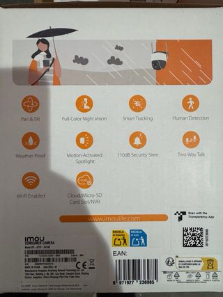 Cámara Imou Cruiser SE+ 2K 3MP Exterior