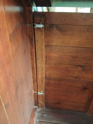 Caseta de madera para depuradora de piscina