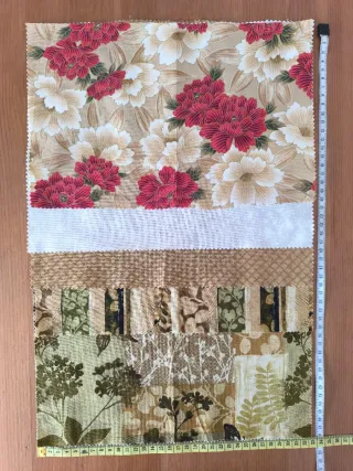 21 retales de tela 100% algodón estampados