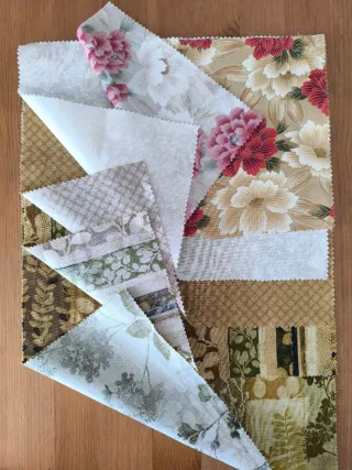21 retales de tela 100% algodón estampados