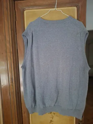 Chaleco Chaps Hombre Gris Talla XXL