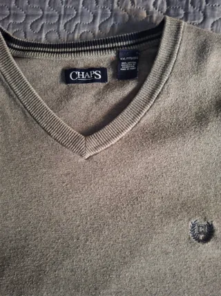 Chaleco Chaps Hombre Gris Talla XXL