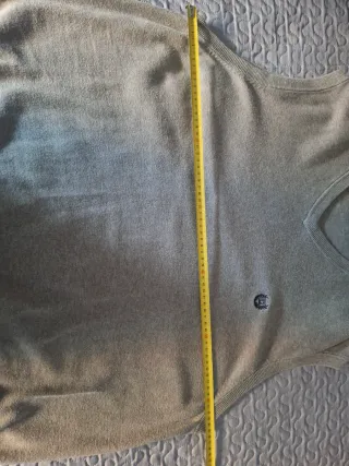 Chaleco Chaps Hombre Gris Talla XXL