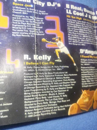 Cassette Space Jam Banda Sonora Original