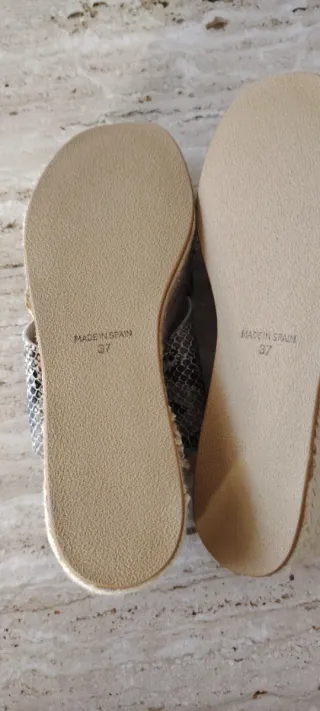 Sandalias Ria Menorca Beige/Negro