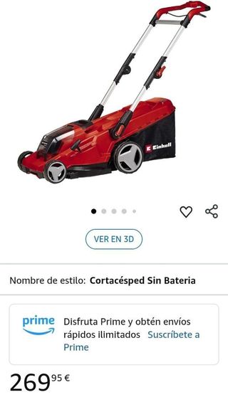 Einhell Cortacésped GE-CM 36/41 !Sin Bateria!