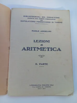 Lezioni di Aritmetica - Parte II - Paolo Angelini