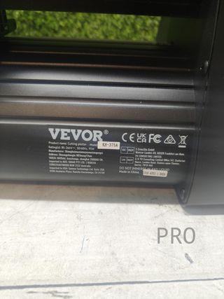 Plóter de Corte de Vinilo 375 mm Luz de Guía LED Signmaster VEVOR