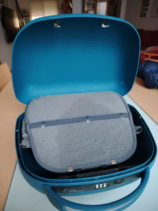 Neceser de viaje Caleni azul