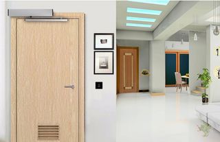 Motor para puerta peatonal