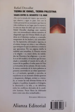 Libro, Tierra de Israel tierra Palestina