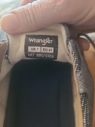 Scarpe uomo Wrangler blu/grigie