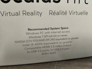 Oculus Rift Gafas de Realidad Virtual