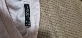 Sudadera Bershka rosa talla M