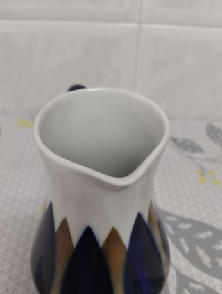 Jarra de leche Sargadelos porcelana