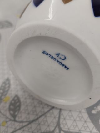 Jarra de leche Sargadelos porcelana