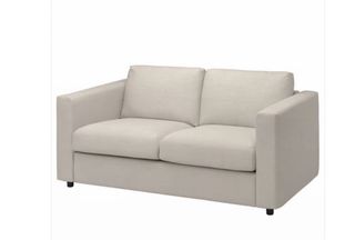 Sofá modular tela beige/gris perla