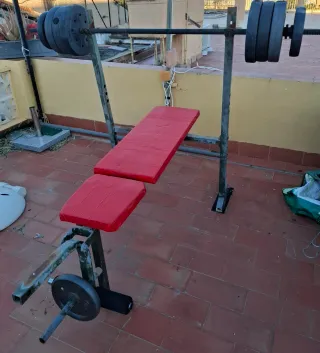 Press Banca con discos