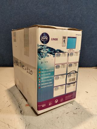 Gre Lona piscina redonda Ø240x120 cm azul