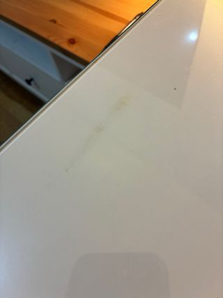 Tocador consola Ikea cristal blanco