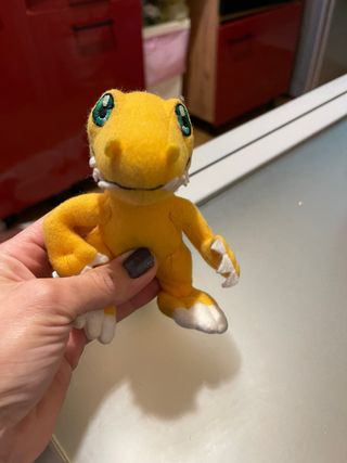 Peluche vintage Digimon Agumon 1999