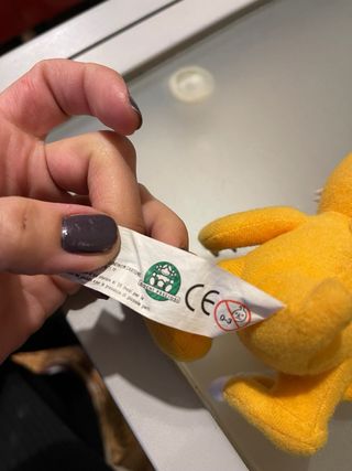 Peluche vintage Digimon Agumon 1999