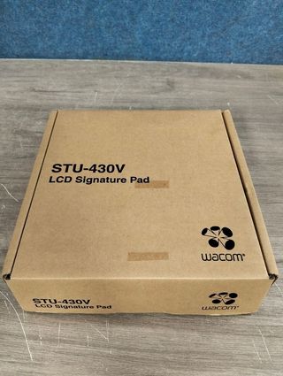 Wacom Signature Pad STU‑430V Panel Firma 4.5″ USB