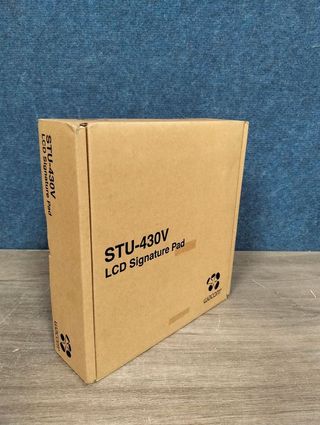 Wacom Signature Pad STU‑430V Panel Firma 4.5″ USB