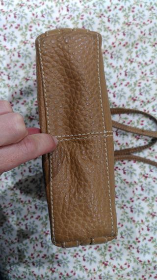 Bolso Adolfo Domínguez Cuero Marrón