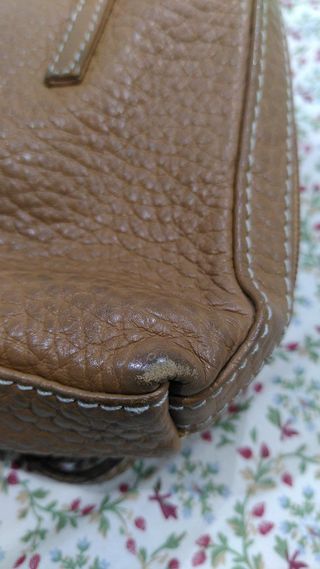 Bolso Adolfo Domínguez Cuero Marrón