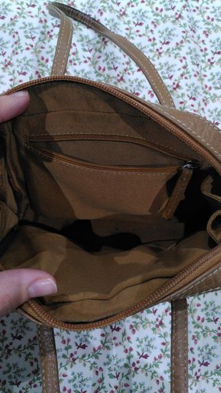 Bolso Adolfo Domínguez Cuero Marrón