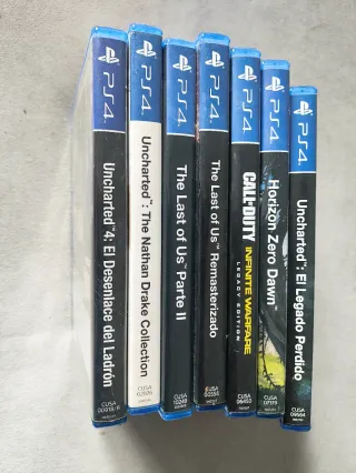 Lote 7 Videojuegos PS4: escucho ofertas