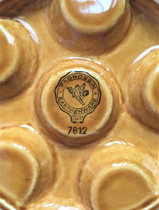 Set 5 piatti ceramica decorati fiori