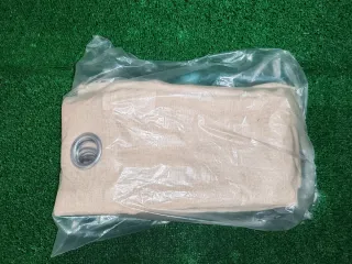 Cortinas color trigo