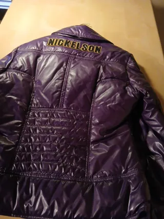 Piumino NICKLESON Viola e Oro