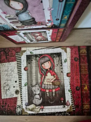 Lote 2 Puzzles Educa 2x100 Gorjuss