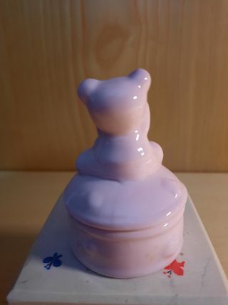 Portagioie Orsetto Rosa