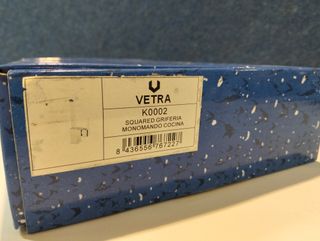 Grifo Cocina Monomando Squared Vetra Cromado K0002