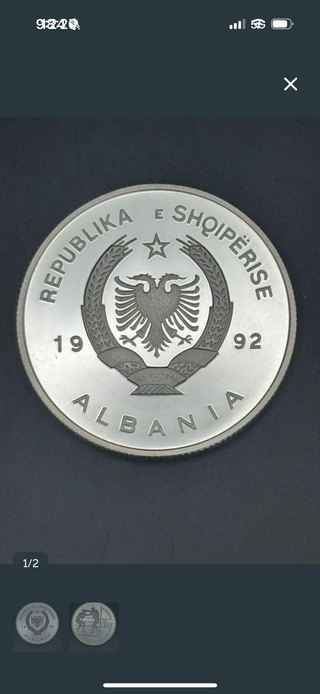 10 Lekë Albania 1992