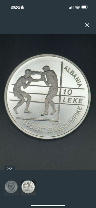 10 Lekë Albania 1992