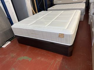 CANAPE Y COLCHON FLEX SOHO HYBRID VISCO 180x190