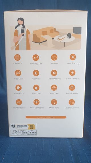 Imou Rex 3D 3MP Telecamera Smart 2K